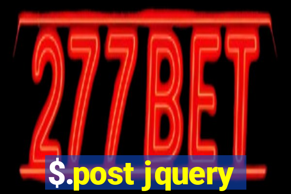 $.post jquery